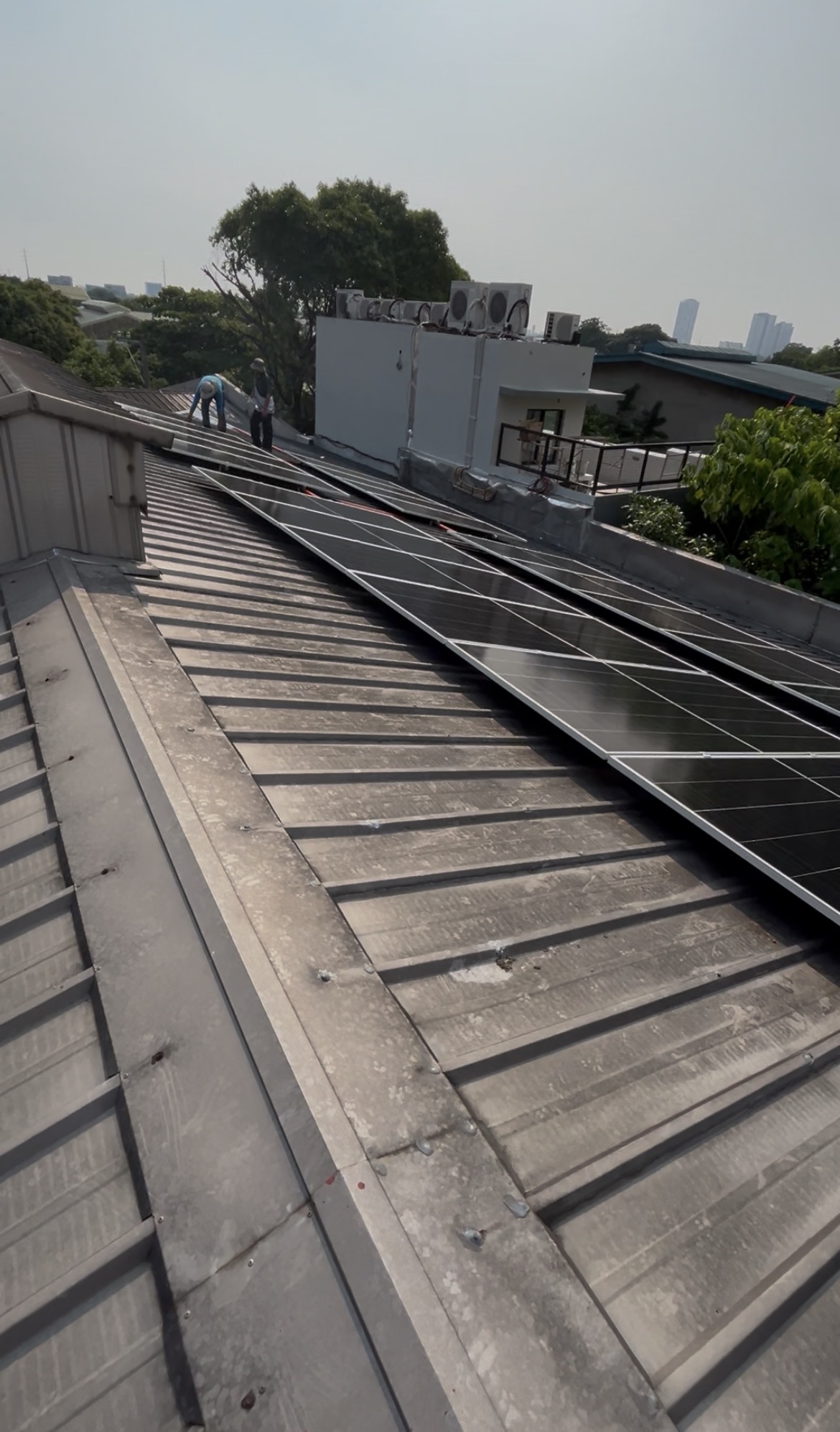 Completed 6KW solar equipment installation